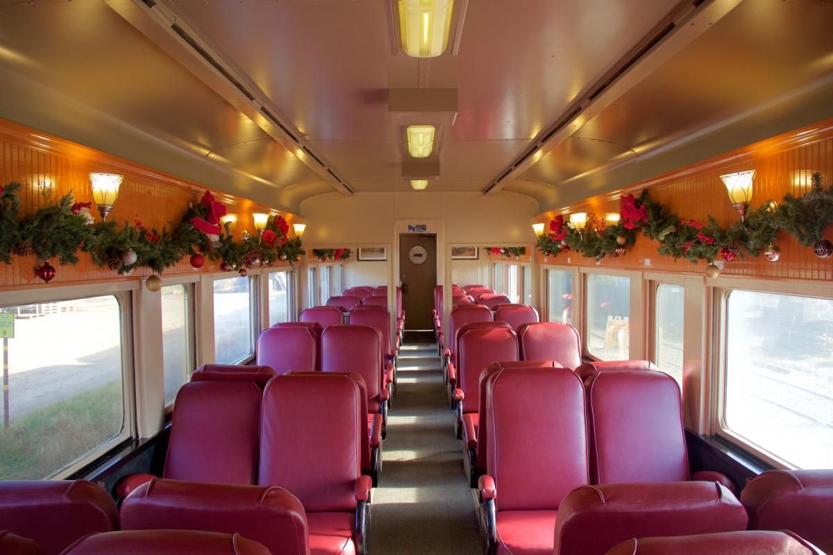Ride the 2023 Great Polar Express Train in comfort in Crown Class